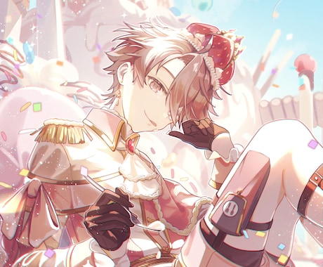 商用利用OK◎　イラスト制作承ります 厚塗り、ストーリー性重視のイラストを制作いたします イメージ2