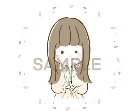 SNSアイコン＊ゆる可愛いイラストを描きます イメージ1