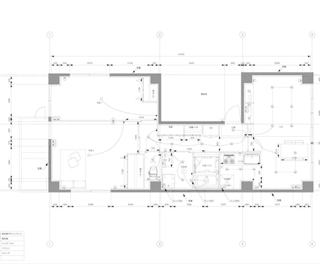 住宅、店舗の提案図の(平面図)を作成します 使いやすい間取りを年間200件以上作図するCADオペが考案 イメージ1
