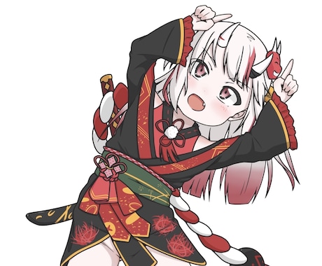 キャラクターを作成します 全身イラストから背景付きまで、あなた好みのキャラを作成します イメージ1
