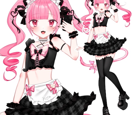 商用利用料込み！かわいい立ち絵制作いたします ご依頼に柔軟に対応した美麗イラストを描きます！ イメージ2