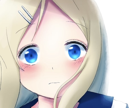 SNS用の女の子のイラスト、星空描きます 女の子のアイコンや星空のアイコンで個性出しませんか? イメージ1