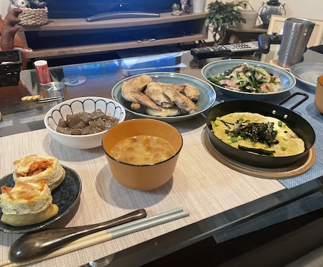 1日3食1週間分のレシピを考えます 1週間分のレシピを考えます。(例:2人で5000円以内) イメージ1