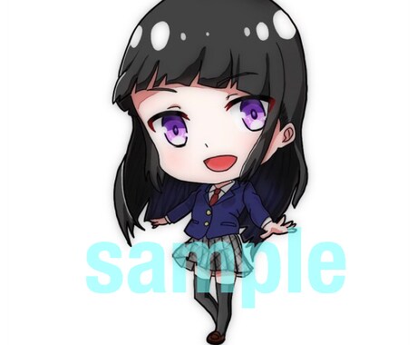 SNSでつかえるオリジナルちびキャラ描きます 世界でひとつだけの萌えキャラをあなたに イメージ2