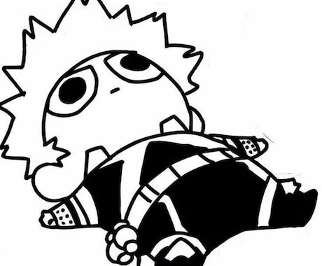 絵や写真をポップでゆるいイラストにします イメージ1
