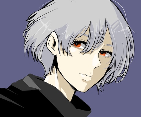 雰囲気のあるSNSアイコン描きます SNSアイコン描きます｜アニメ風・男女OK｜格安 イメージ2