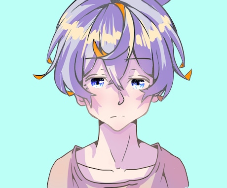 アニメ風【SNS用アイコン】制作いたします 用途に合わせた様々なアイコン用のイラスト制作いたします イメージ1