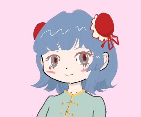 色んな使いみちアリ、かわいい人物アイコン描きます 商法利用可お手頃価格！人物イラストSNS、配信、ブログなどに イメージ1
