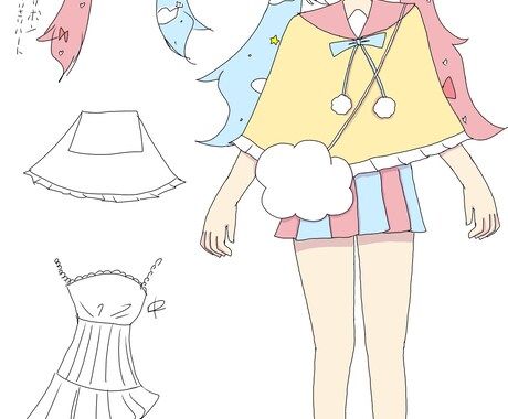 オリジナルキャラクター作ります 自分の固定キャラクターがほしい方へ イメージ2