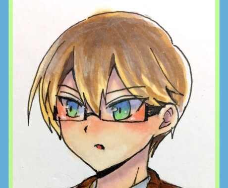 コピック絵でアイコン書きます アイコンが欲しい方々へ！依頼から一日二日で仕上げます！ イメージ2
