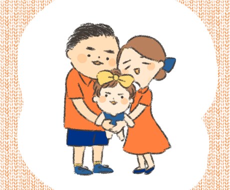 ゆるい似顔絵イラスト描きます SNSアイコンや年賀状、プレゼントにおすすめ！ イメージ2