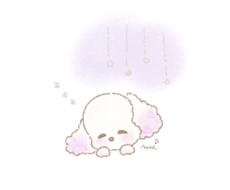 ふんわり優しいタッチのイラストを描きます しあわせのつまったまんまるほっぺ イメージ2