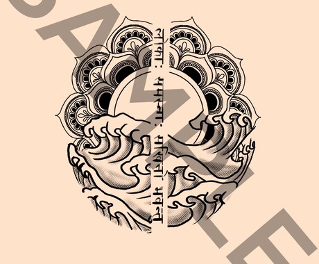 タトゥデザイン、お店のロゴのデザイン描きます 繊細で世界で一つ完全手書きのオリジナルのデザイン! イメージ2