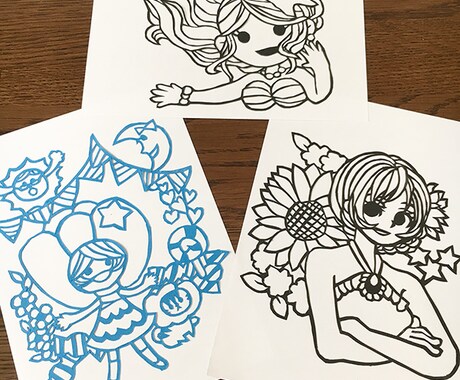 カードサイズの切り絵を作成します 切り絵が好きな人に特におすすめです☆★ イメージ1