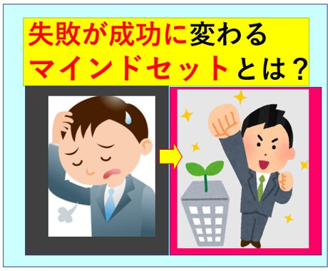 起業初心者が成功する【マインドセット】教えます 起業したが稼げない貴方に【成功マインドセット】伝授します イメージ1