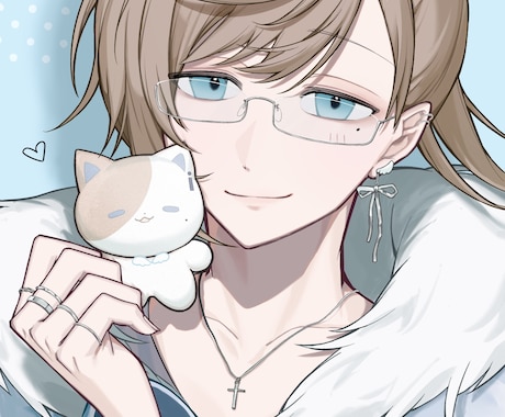 可愛い絵柄でアニメ×厚塗りなイラストを描きます アイコン、サムネ、MV用等々お気軽にご相談ください！ イメージ1