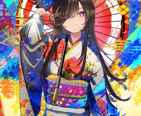 人物イラスト描きます 綺麗な絵がお好きな方にぜひおすすめです イメージ1