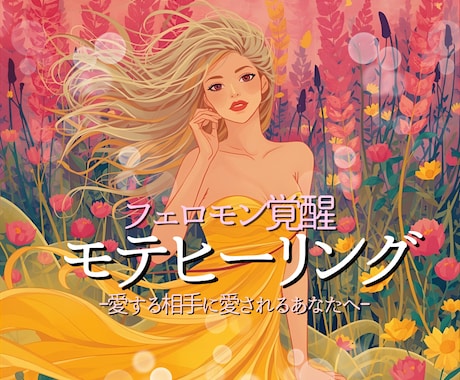 魅力を引き出すフェロモン覚醒モテヒーリングをします あなた本来の魅力を引き出して恋愛運向上♡恋愛面好転♡ イメージ1