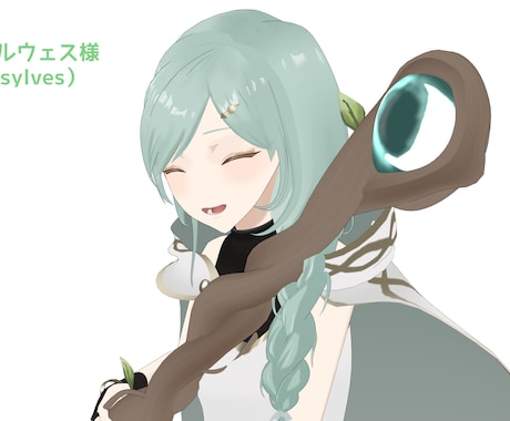 VTuberさん向け3Dモデル作成します フォロー付きで安心！3D活動者が使いやすく制作します イメージ2