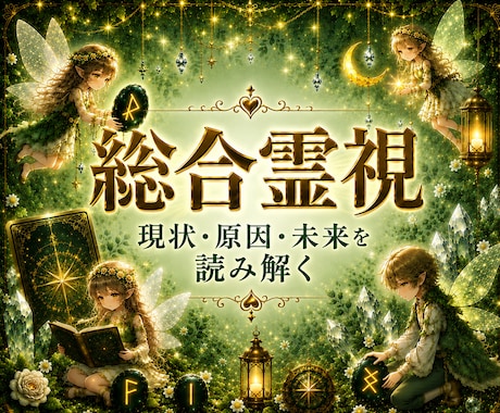 霊光視で悩みの本質と未来を総合鑑定します 運命の光をたどり、今必要な答えと進む道を伝えます イメージ1