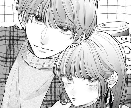 男女選択可能！漫画風イラスト描きます 人物の一枚絵、アイコンなど描きます イメージ2