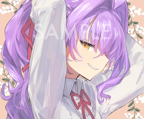 即日〜翌日納品歓迎！アイコンイラスト描きます 今すぐ自分だけのアイコンが欲しい方に！ イメージ1