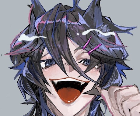SNS用アイコン描きます オリジナルキャラクターのアイコンなど‼️ イメージ2