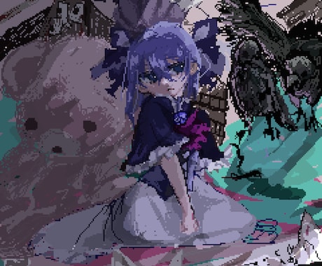 可愛い&かっこいいドット絵描きます どこにもないあなただけのドットアイコンを作っちゃおう！ イメージ1
