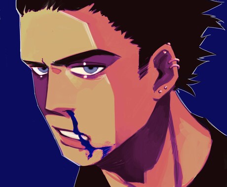 スタイリッシュなイラスト描きます 他と被りにくいイラストをお求めのあなたへ イメージ2