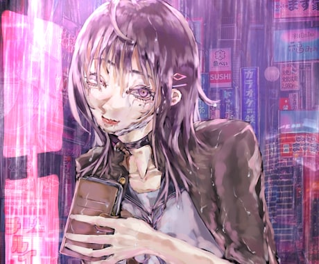 低コスト高クオリティで、SNSアイコン制作します あなたのアイコンに、透明感のある厚塗りイラストを！！ イメージ1