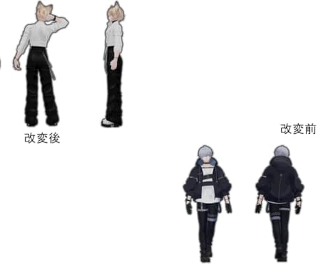 VRChat アバター改変代行します 軽量化に特化し、クエスト対応も可能な改変を行います イメージ1