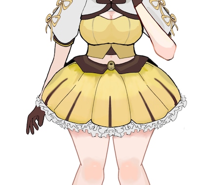 万人受けする絵柄で女の子を描きます 立ち絵描きます！今なら半額料金でご案内 イメージ2