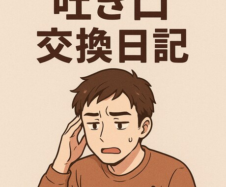 日々のストレスの吐き口に交換日記します 話すのは苦手だけど聞いて欲しい。そんな方の力になりたいです。 イメージ1