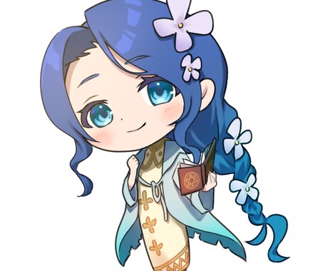 ポップでかわいいミニキャラ描きます 商用利用可能！イメージに合わせてピッタリのイラスト描きます♪ イメージ2