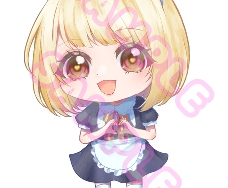 かわいいデフォルメキャラクター描きます 全身・胸上までのキャラクター描きます イメージ2