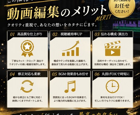 YouTube、SNS各種　動画編集全般承ります 迅速な納品と柔軟な対応であらゆる案件にご対応します！ イメージ2