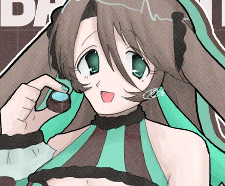 可愛い女の子の1枚絵描きます 平成のギャルゲー味溢れる絵柄が得意です！ イメージ2