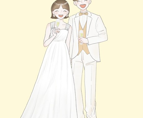 ウェルカムボードに使える可愛いイラスト描きます ウェルカムボード、プレゼント、スマホの壁紙にできます。 イメージ2
