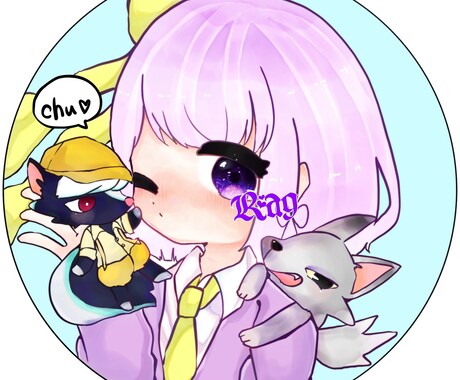 あなただけのオリジナルアイコン描きます かわいいアイコンいりませんか？ イメージ2