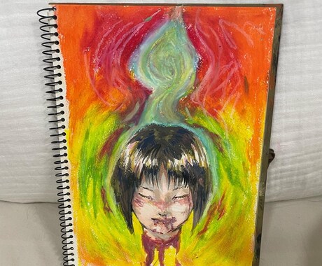 購入者の意見を取り入れ絵画を作成します 目を引く色使いやデザインでインテリアなどにも最適です。 イメージ2