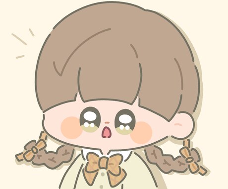 商用利用可！ゆるふわかわいいアイコンを描きます 修正は何度でも可能なのでお気軽に◎ イメージ1