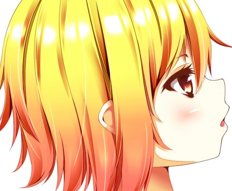 ＳＮＳなどで使える女性キャラアイコン描きます 丁寧に仕上げます。まずはご相談ください。 イメージ1