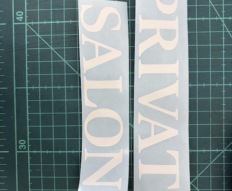 カッティングステッカーつくります ロゴや文字やイラストシルエットシールまで⭐︎ イメージ2