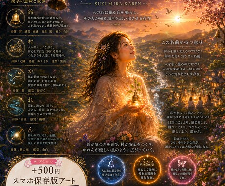 名前に宿る意味を言葉にします 私は何者なのか。その答えを名前の中に探します イメージ2