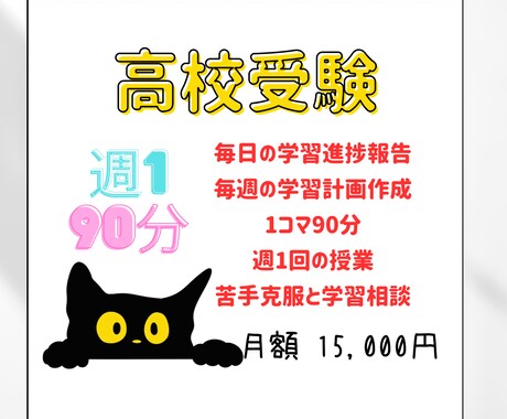 元京大院生のプロ講師が中学生を1ヶ月間教えます 全５教科の授業内容や宿題から定期試験・受験対策まで イメージ2