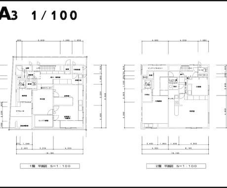 ＣＡＤで図面作成します 【JW_CAD】【DRA-CAD】での図面をサポートします イメージ2