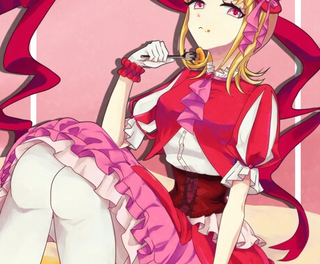一枚絵描きます あなたのキャラクターや二次創作okなキャラクターを描きます！ イメージ2