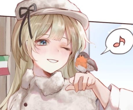 キャラクターイラストお受けします 柔軟にさまざまな塗りなどが対応可能です。 イメージ1