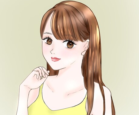 綺麗で華やかなタッチのアイコン制作します 似顔絵　イラストご相談ください。 イメージ2
