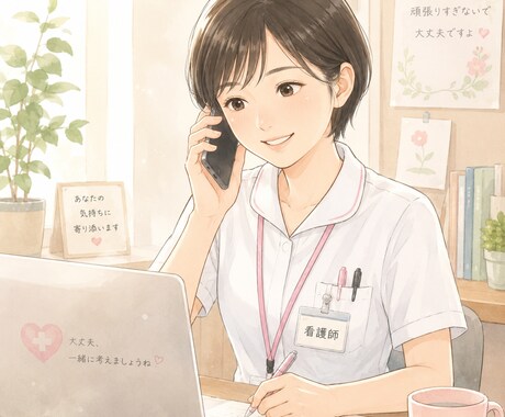 頑張りすぎてしまう方のお話聞きます 頑張りすぎて疲れた気持ち、ゆっくりお聞きします。 イメージ1